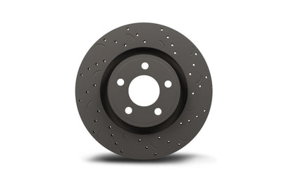 Hawk Performance Talon Slotted & Drilled Rotors — Fits 2006-2016 Audi & VW Performance Models