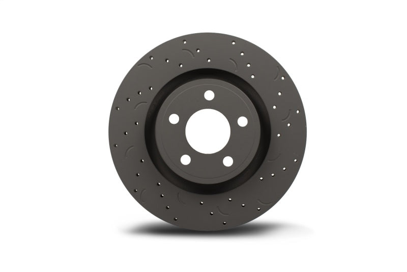Hawk Talon Rotors Slot & Drilled Performance — Fits 2010-2016 Volkswagen GTI, Audi A3, Golf