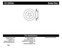 Cargar imagen en el visor de la galería, StopTech 03-09 Chrysler PTCruiser Tur / 03-05 Dodge Neon SRT-4 Rear Left Slotted &amp; Drilled Rotor