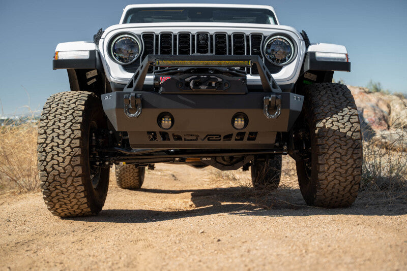 DV8 Offroad Front Differential Skid Plate — Fits 2018+ Jeep Wrangler JL / Gladiator JT