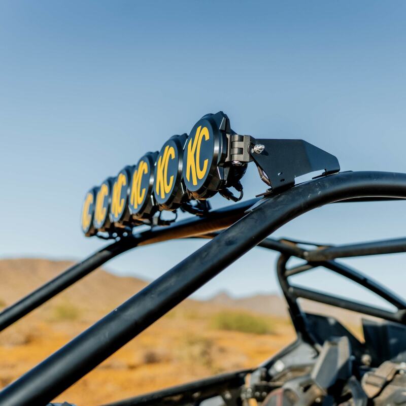 KC HiLiTES 39in. Pro6 Gravity LED 6-Light 120w Combo Beam Light Bar — Fits 2022-2024 Polaris RZR Pro R