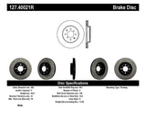 StopTech 90-01 Acura Integra (excepto Type R) / 01-05 Honda Civic / 07+ Honda Fit / 93-97 Del Sol VTEC