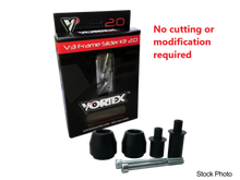 Load image into Gallery viewer, Vortex Racing 15-19 Kawasaki Versys 650 V3 2.0 Frame Slider Kit- No Cut