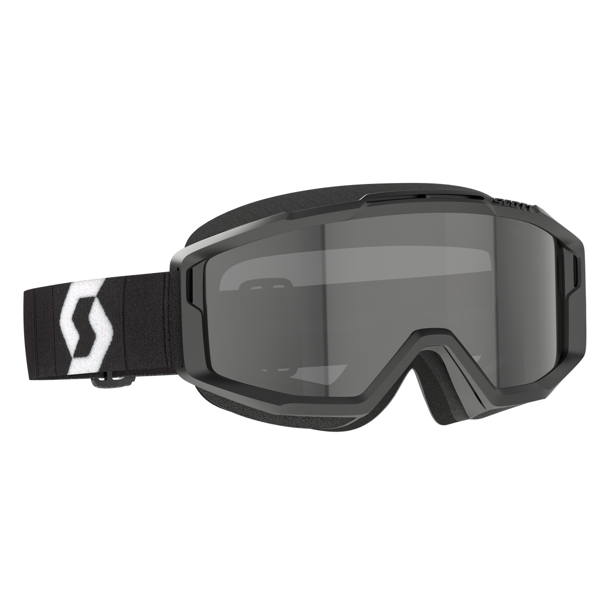 Scott Split OTG Sand Dust Goggle BLK/WHT Dark Grey (2855381007053)