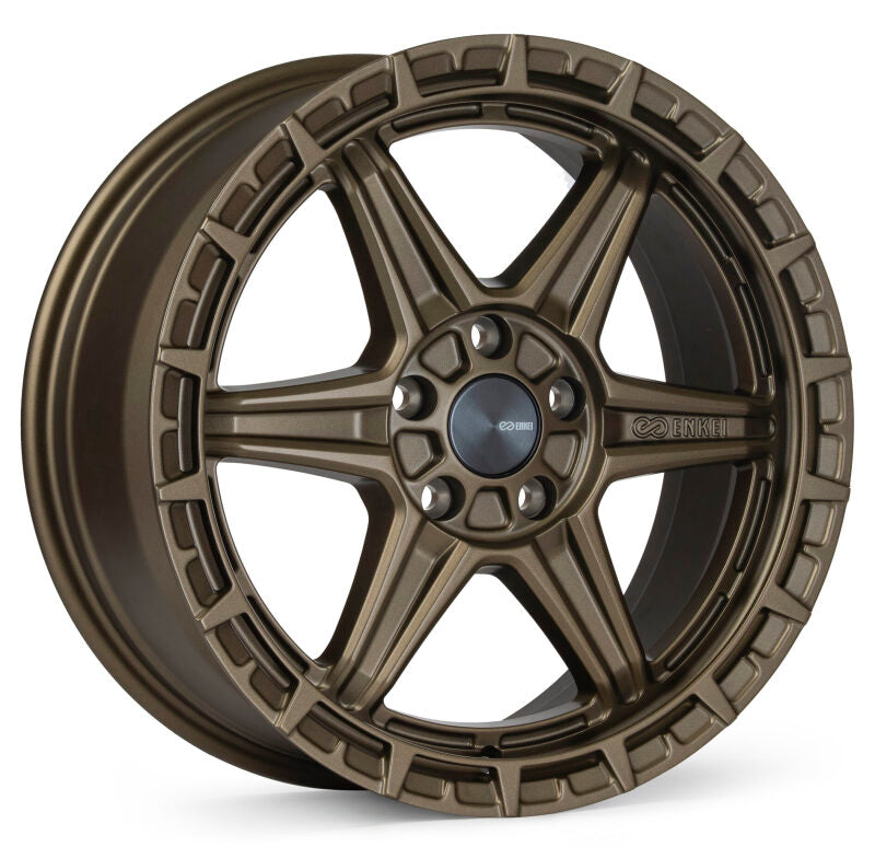 Enkei Trail-Finder OVL 17x7.5 / 5x114.3 BP / ET45 / 72.6mm Bore - Matte Bronze Wheel