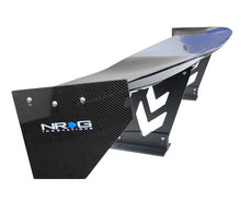 Cargar imagen en el visor de la galería, NRG Carbon Fiber Spoiler - Universal (59in.) NRG Logo Large End Plates