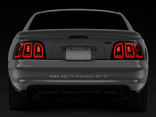 Cargar imagen en el visor de la galería, Raxiom 96-98 Ford Mustang Icon LED Tail Lights- Black Housing (Smoked Lens)