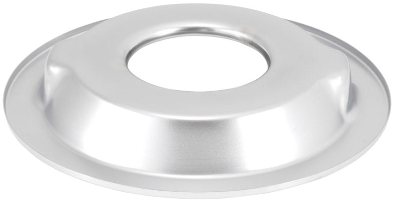 K&N Metal Drop Base Plate 14in OD 5-1/8in Flange Chrome Finish