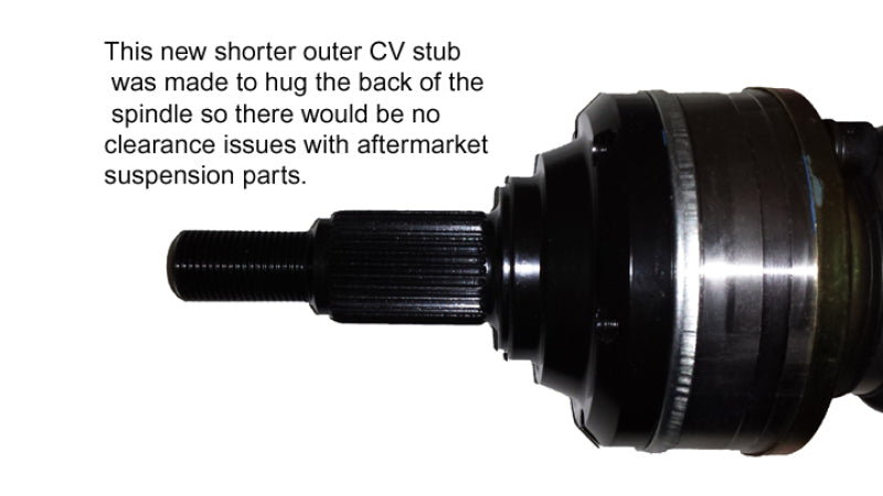 Driveshaft Shop Level 5 Rear Axle Upgrade — Fits 2014-2019 Chevrolet C7 Corvette