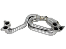 Cargar imagen en el visor de la galería, aFe 12-17 Toyota 86 / FRS / BRZ Twisted Steel 304 Stainless Steel Long Tube Header w/ Cat