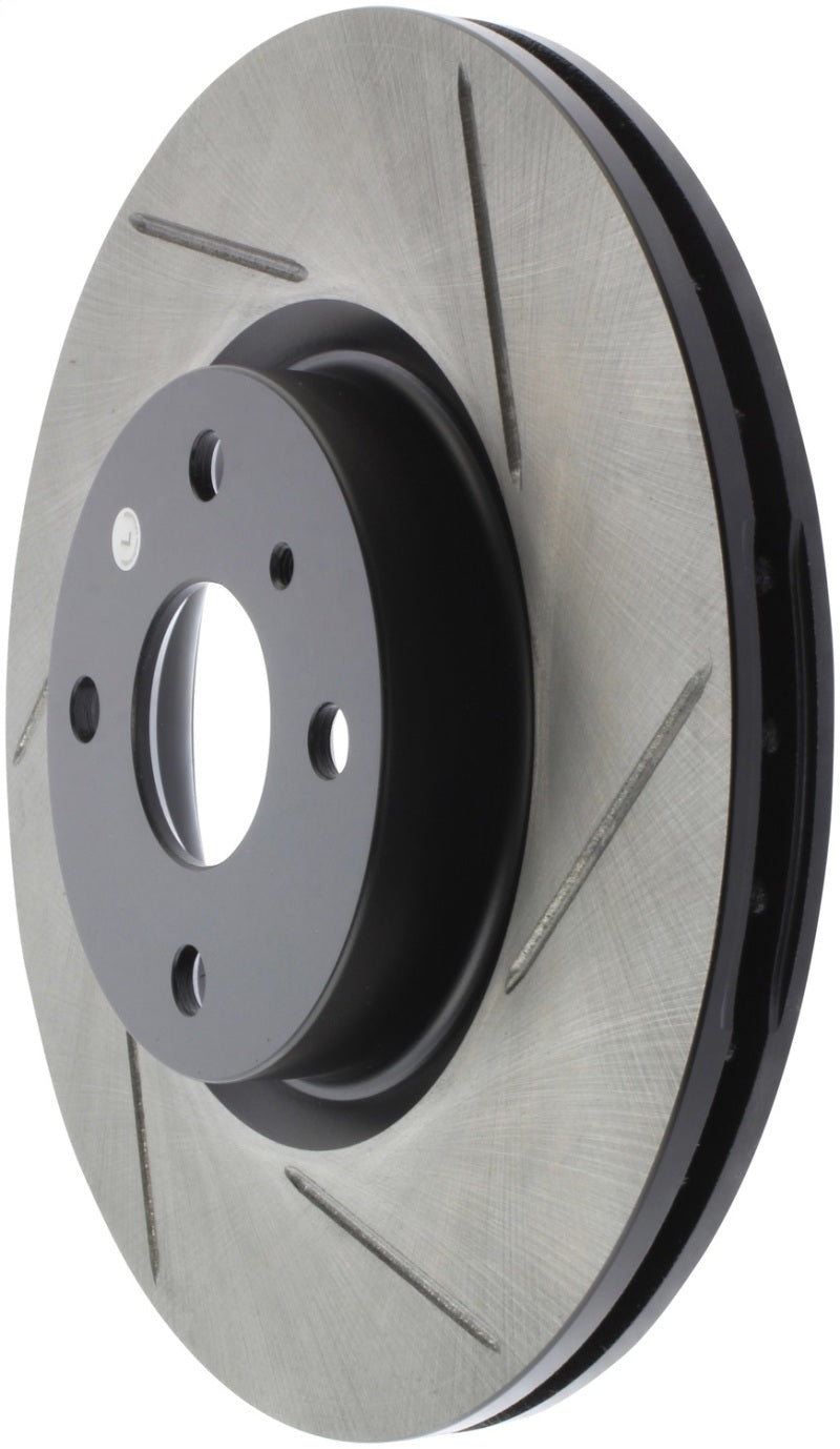 StopTech Sport Slotted Front Left Rotor — 2016-2023 Mazda MX-5 Miata