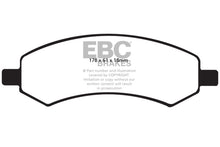 Load image into Gallery viewer, EBC 06-09 Chrysler Aspen 4.7 Greenstuff Front Brake Pads