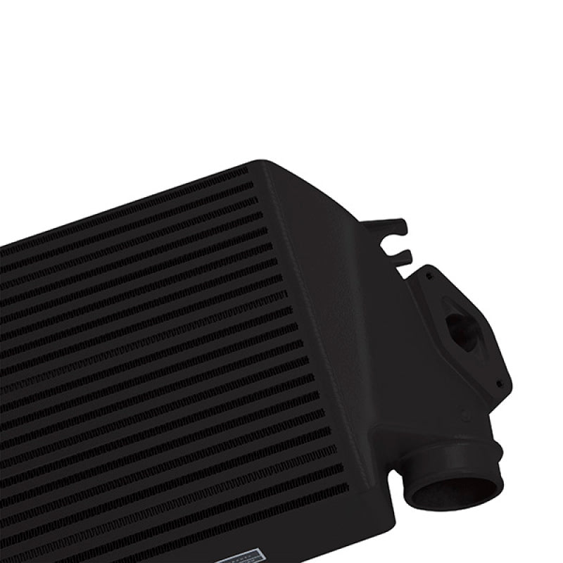 Kit de intercooler de montaje superior Mishimoto para Subaru WRX 08-14: mangueras negras y recubiertas de polvo