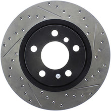 Cargar imagen en el visor de la galería, StopTech Slotted &amp; Drilled Sport Brake Rotor