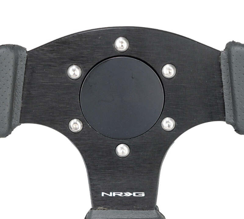 NRG Horn Delete Plate Flush Mount — Black Finish