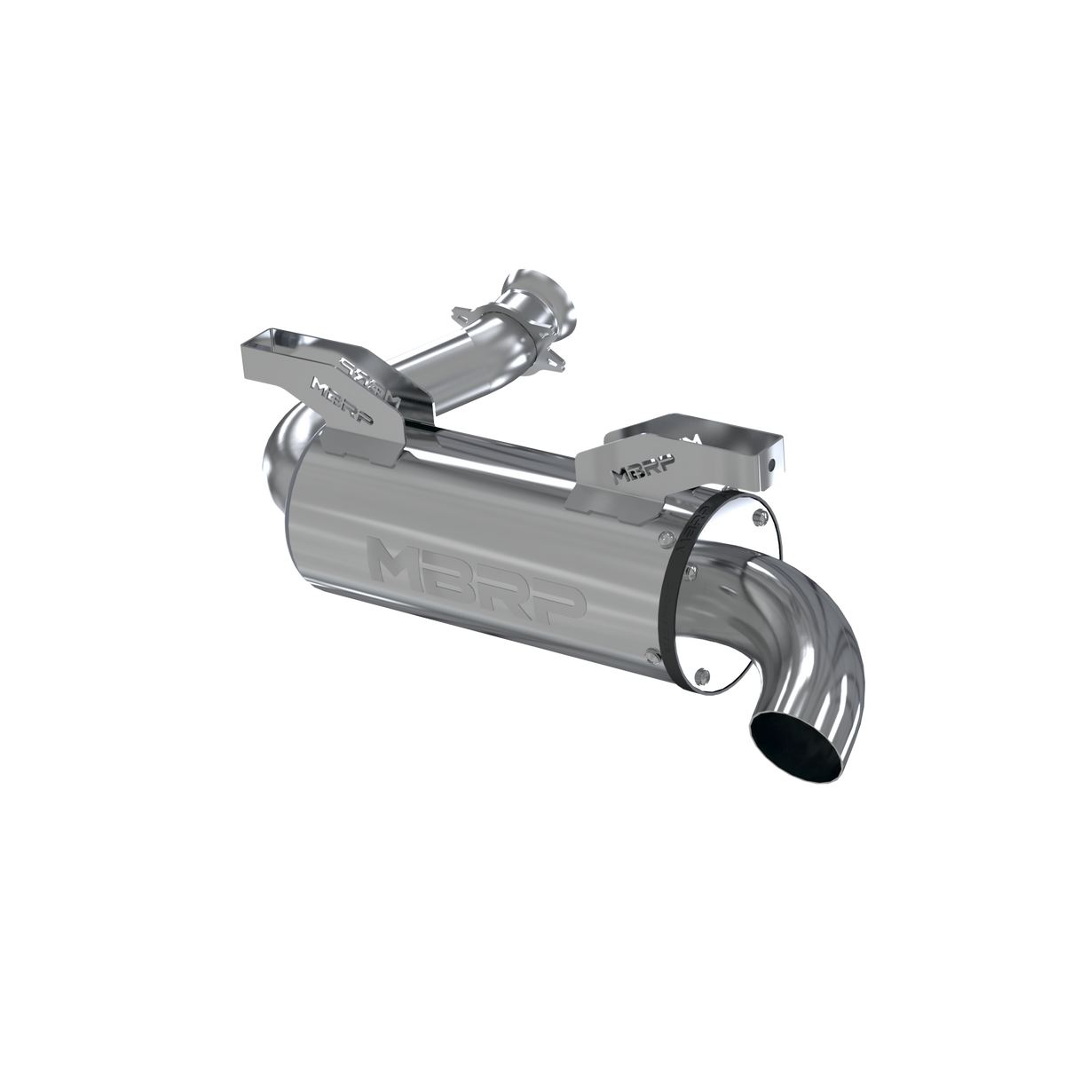 MBRP Single Slip-on System w/ 5" Performance Muffler Chrome (AT-9801PT)