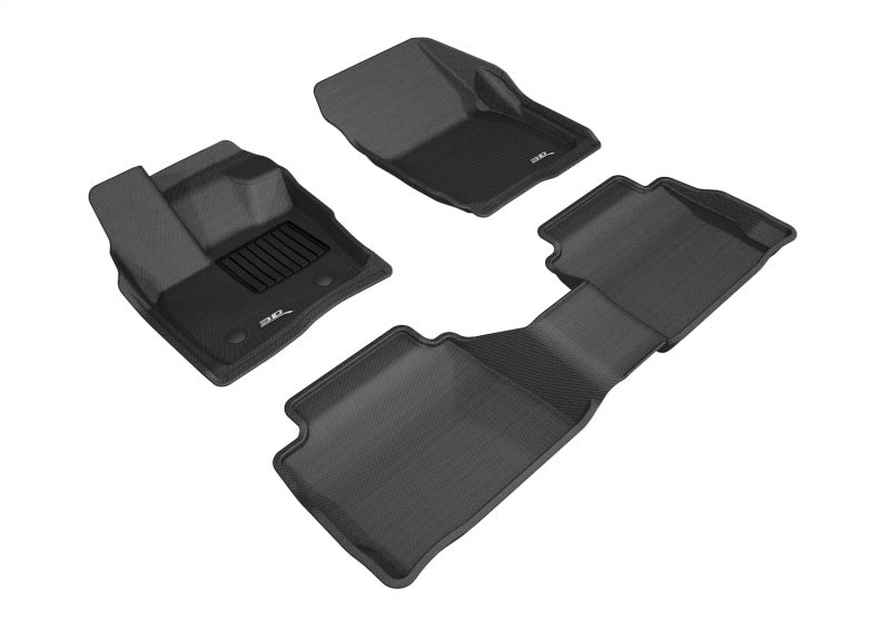 3D MAXpider 17-20 Ford Fusion Kagu Black Full Set