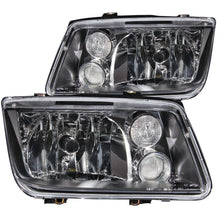 Load image into Gallery viewer, ANZO 1999-2005 Volkswagen Jetta Crystal Headlights Black w/o Bulbs