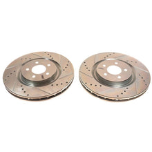 Load image into Gallery viewer, Power Stop 07-14 Ford Mustang Front Evolution Drilled &amp; Slotted Rotors - Pair