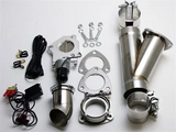 Electronic Exhaust Cutout Systems - Stainless Steel - Slip Fit