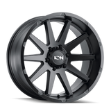 ION Type 143 20x9 / 6x135 BP / 0mm Offset / 87.1mm Hub Matte Black Wheel