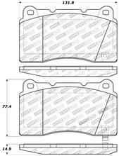 Cargar imagen en el visor de la galería, StopTech Performance 04-07 STi / 03-06 Evo / 08-10 Evo / 10+ Camaro Front Brake Pads