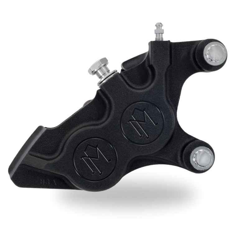 Performance Machine 137x4B Right Caliper for Harley-Davidson 2000-2017 (11.5in Disc) - Black Ops