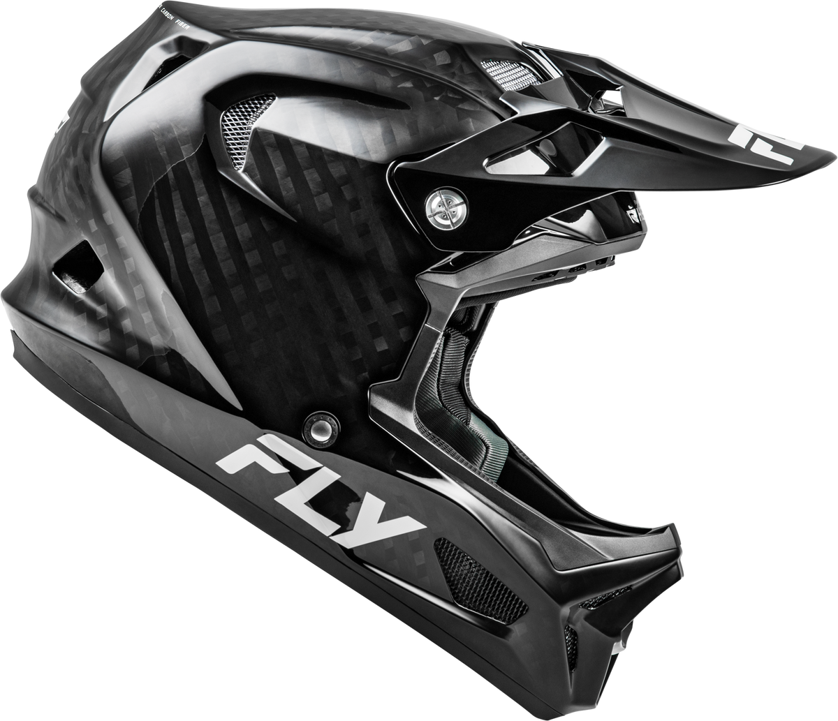 Fly Racing Werx-R Carbon Helmet Black Carbon MD (73-9234M)