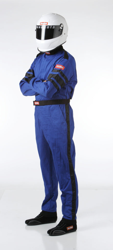 Traje azul RaceQuip SFI-1 1-L (grande)