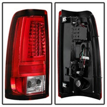 Cargar imagen en el visor de la galería, Spyder Chevy Silverado 1500/2500 99-02 Version 2 LED Tail Lights - Red Clear ALT-YD-CS99V2-LED-RC