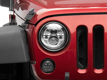 Cargar imagen en el visor de la galería, Raxiom 97-18 Jeep Wrangler TJ/JK Axial Series LED Daymaker Headlights- Chrome Housing (Clear Lens)