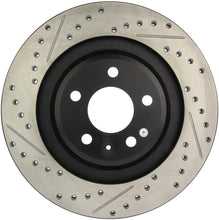 Cargar imagen en el visor de la galería, StopTech Slotted &amp; Drilled Sport Brake Rotor