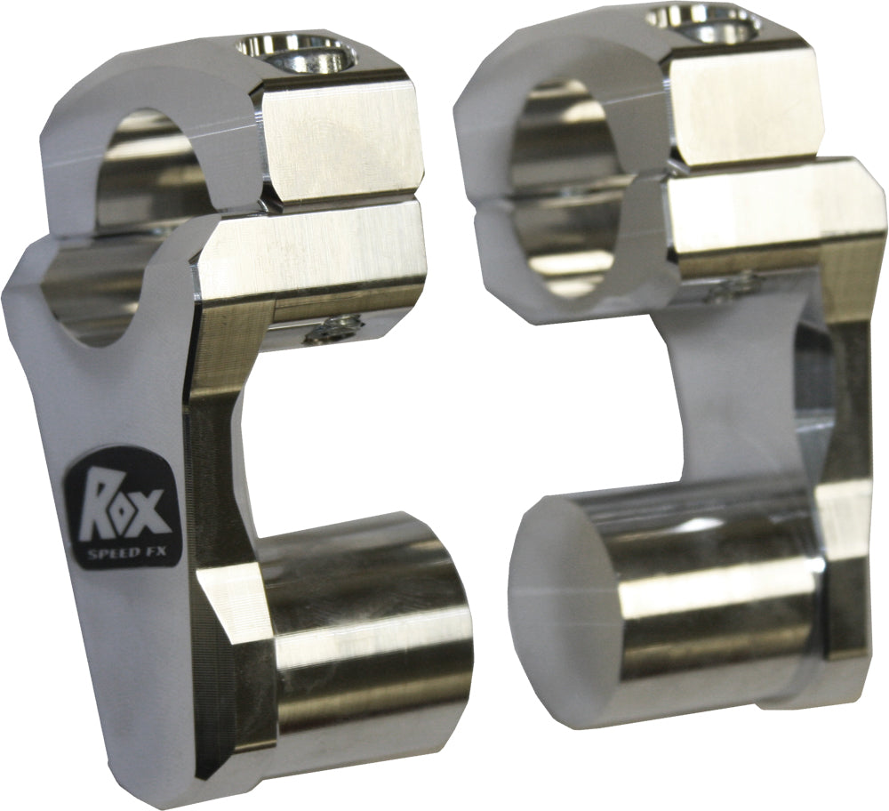 ROX Elite Series Pivot Handlebar Riser 2" Natural (1R-P2PP)