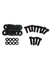 Cargar imagen en el visor de la galería, Sparco Seat Hardware Spacer Kit Side Mount - Black Zinc