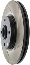 Cargar imagen en el visor de la galería, StopTech 2014 Ford Fiesta Left Front Disc Slotted Brake Rotor