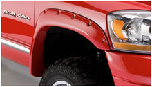 Cargar imagen en el visor de la galería, Guardabarros estilo bolsillo para Dodge Ram 1500 Fleetside Bushwacker 02-08, 4 piezas, 75,9/76,3/97,9 pulgadas, color negro