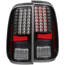 Cargar imagen en el visor de la galería, ANZO 2008-2015 Ford F-250 LED Taillights Black