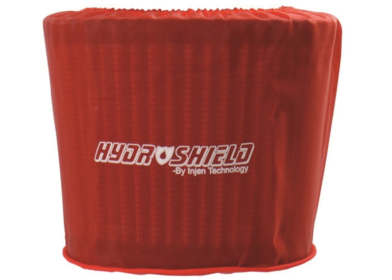 Injen Red Hydroshield de 6 pulgadas de ancho x 5 pulgadas de alto x 5 pulgadas de profundidad, compatible con X-1012 X-1013 X-1014 X-1056