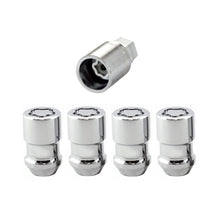 Cargar imagen en el visor de la galería, McGard Wheel Lock Nut Set - 4pk. (Cone Seat) M12X1.5 / 19mm &amp; 21mm Dual Hex / 1.46in. L - Chrome