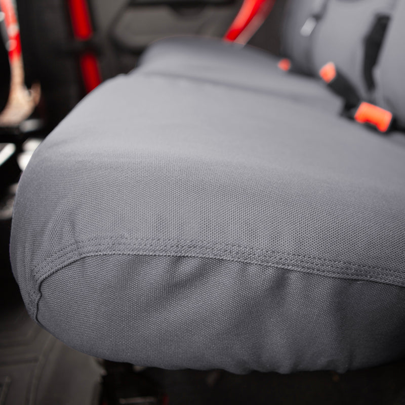 Covercraft 15-22 Chevrolet Colorado Carhartt SeatSaver Custom Front Row Seat Covers - Gravel