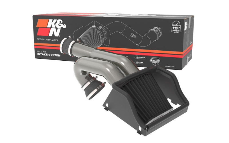 K&N 30-2617KC Performance Air Intake System — Fits 2015-2024 Ford F-150