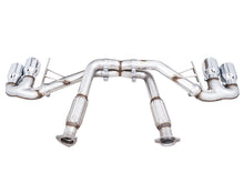 Cargar imagen en el visor de la galería, AWE Tuning 2020 Chevrolet Corvette (C8) Track Edition Exhaust - Quad Chrome Silver Tips