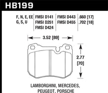 Cargar imagen en el visor de la galería, Hawk 80-92 Porsche 924 Turbo DTC-60 Race Brake Pads