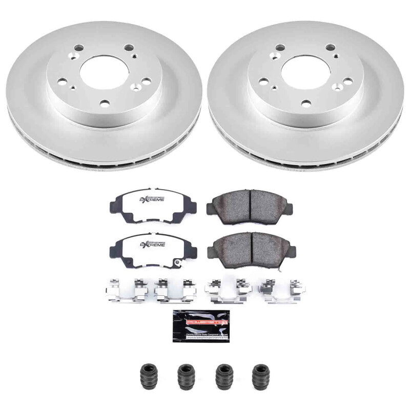 Power Stop 02-06 Acura RSX Front Z26 Coated Brake Kit