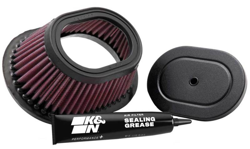 K&N High-Flow Air Filter — Fits Yamaha Blaster & Grizzly