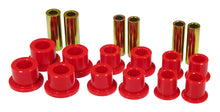 Cargar imagen en el visor de la galería, Prothane 99-04 Ford F250/350 SD 2/4wd Front Leaf Spring Bushings - Red