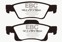 Cargar imagen en el visor de la galería, EBC 11+ Dodge Durango 3.6 Greenstuff Rear Brake Pads