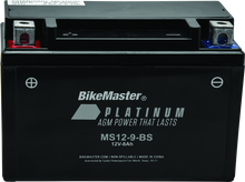 Cargar imagen en el visor de la galería, BikeMaster AGM Battery - MS12-9-BS