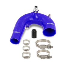 Cargar imagen en el visor de la galería, Mishimoto 2016+ Polaris RZR XP Turbo Silicone Intake J-Tube - Blue