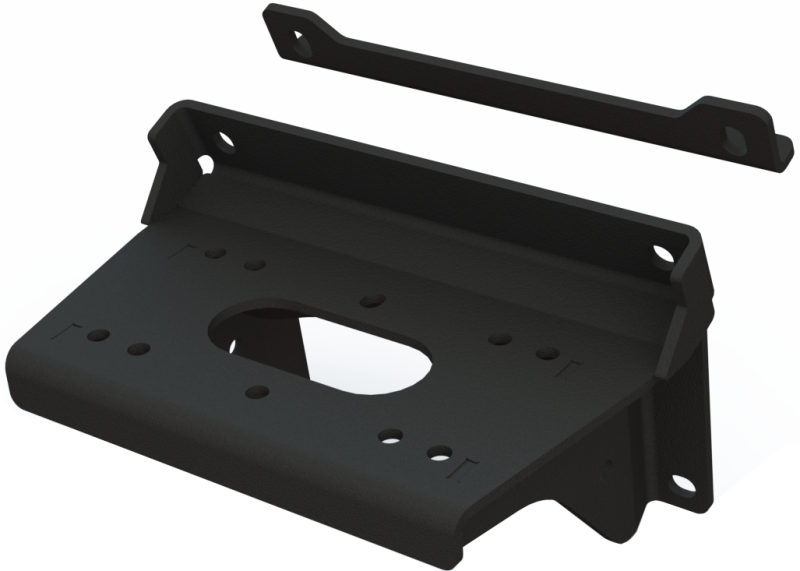 KFI 15+Kawasaki 820-1000 Mule PRO-FXT/ FX/ FXR/ DXT/ DX Winch Mount